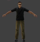 New Claude Outfit Skin For San Andreas